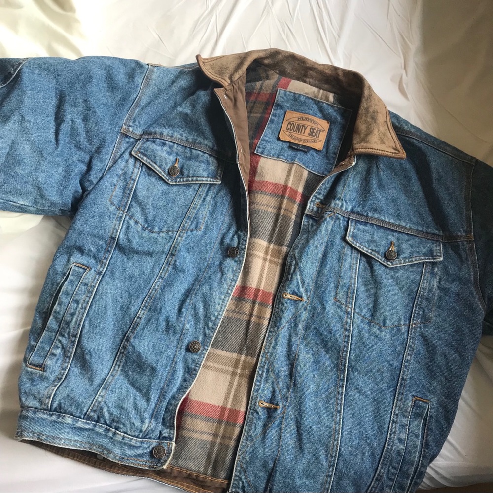 Vintage Lined Jean Jacket